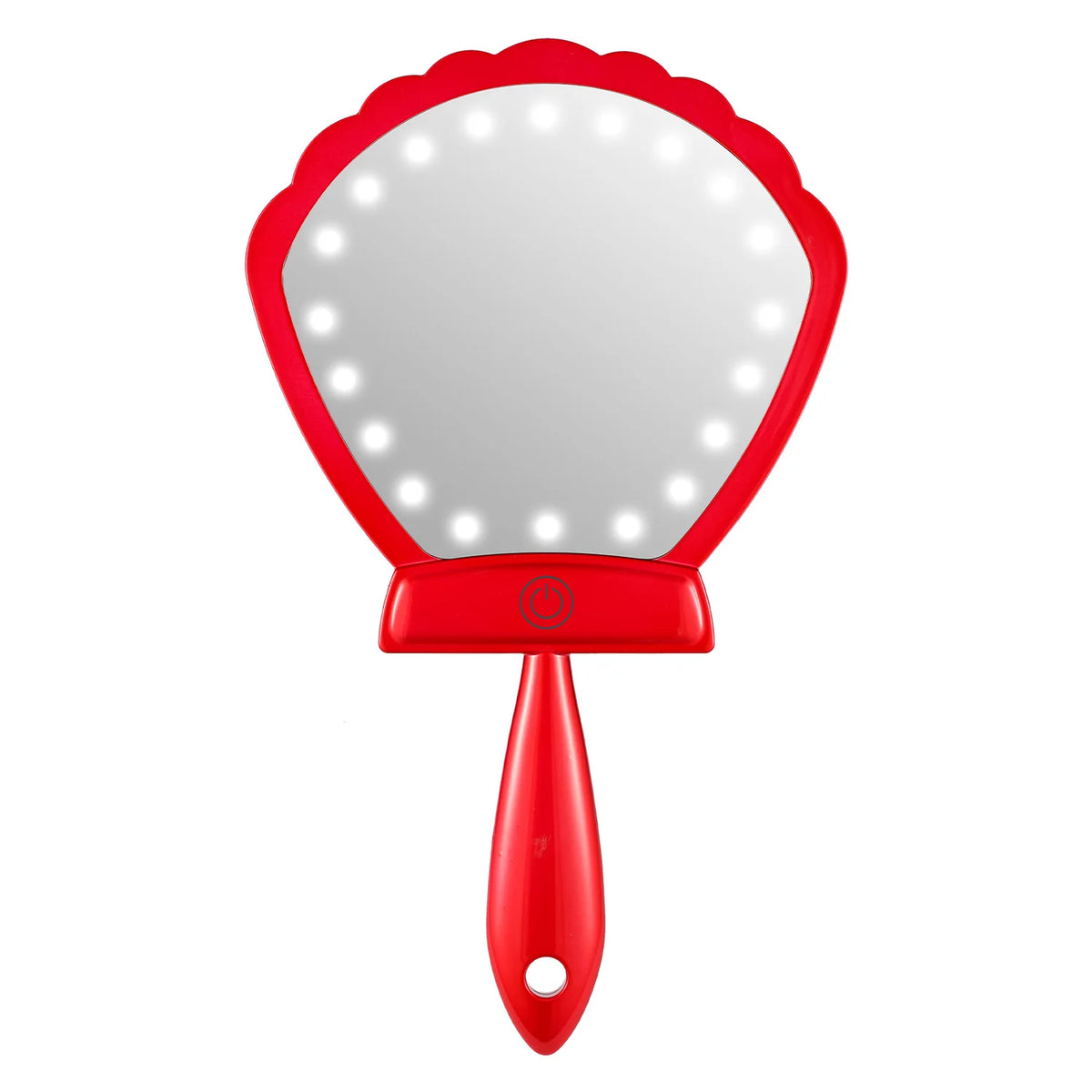 Shell Shock Mirror con Luces LED - Rojo