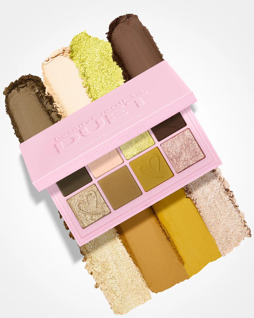 Modern Green - Duet Mini Snap Palette - Paleta De Sombras 8 Tonos