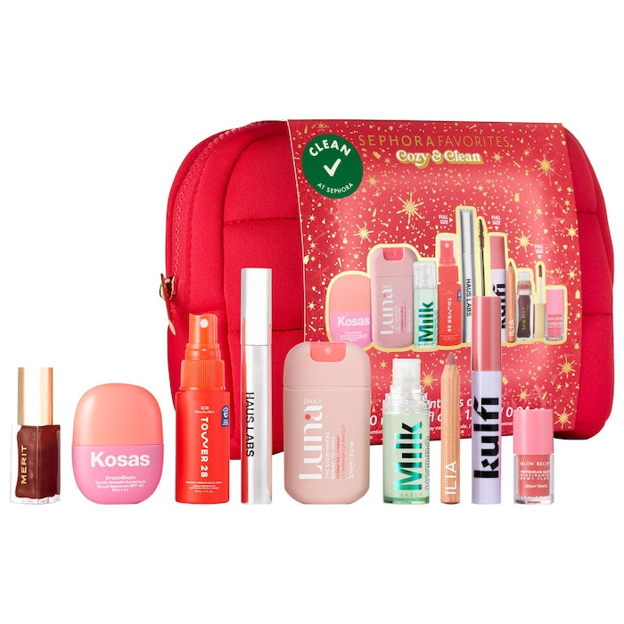 Sephora Favorites Holiday Cozy & Clean Makeup Value Set (2025)