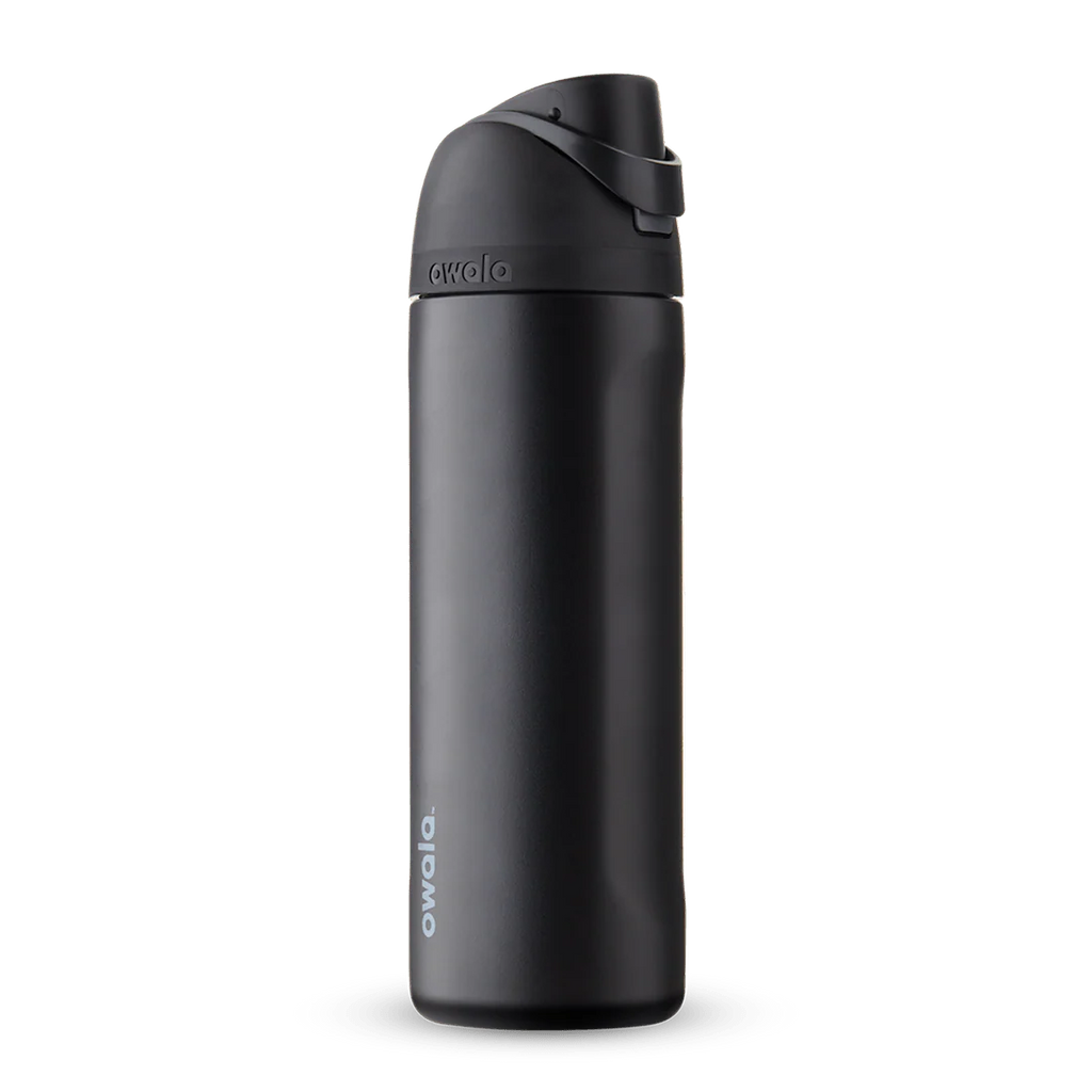 Owala 24oz (700 Ml) FreeSip Stainless Steel Water Bottle - Very Very Dark (Negro)