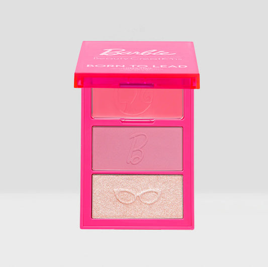 Barbie X Beauty Creations - Paleta De Rostro - Born To Lead