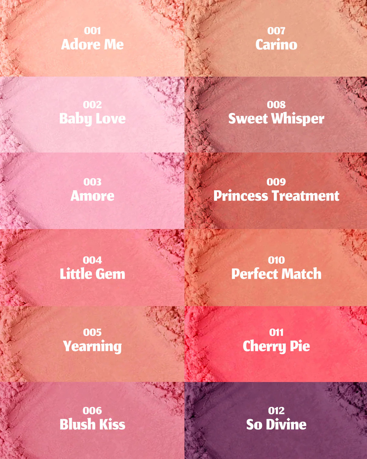 Rubor en Polvo Love Blur Blush - 003 Amore