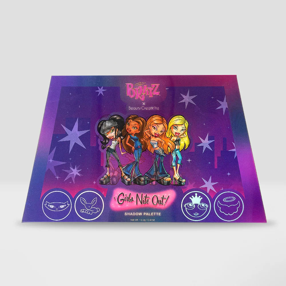Bratz X Beauty Creations - Paleta De Sombras - Girls Nite Out