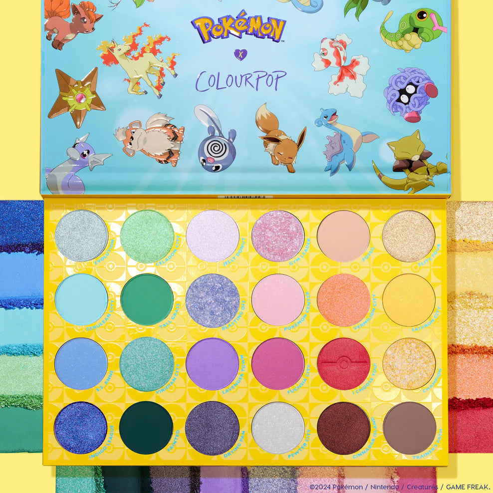 Pallet Town - Paleta de sombras para ojos