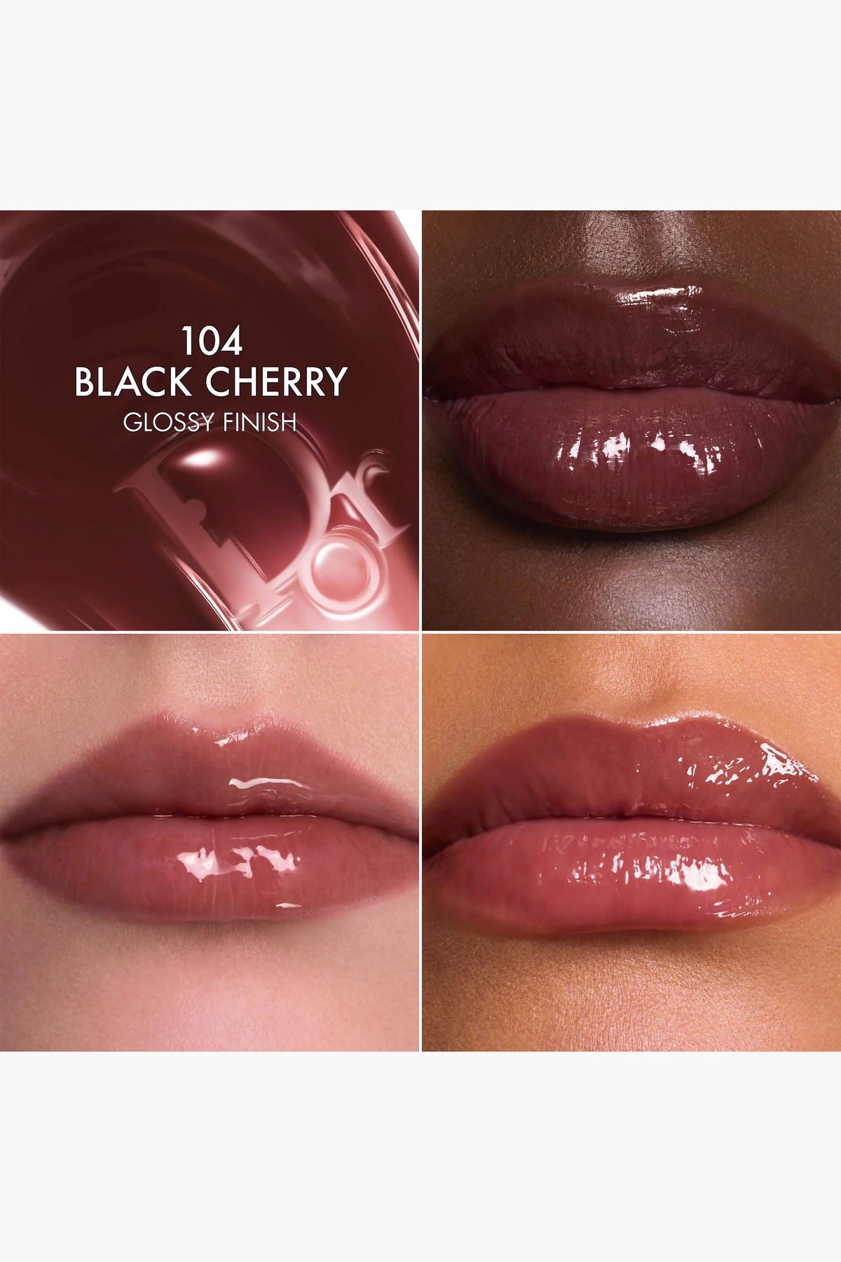 104 Black Cherry - Dior Addict Lip Glow Butter