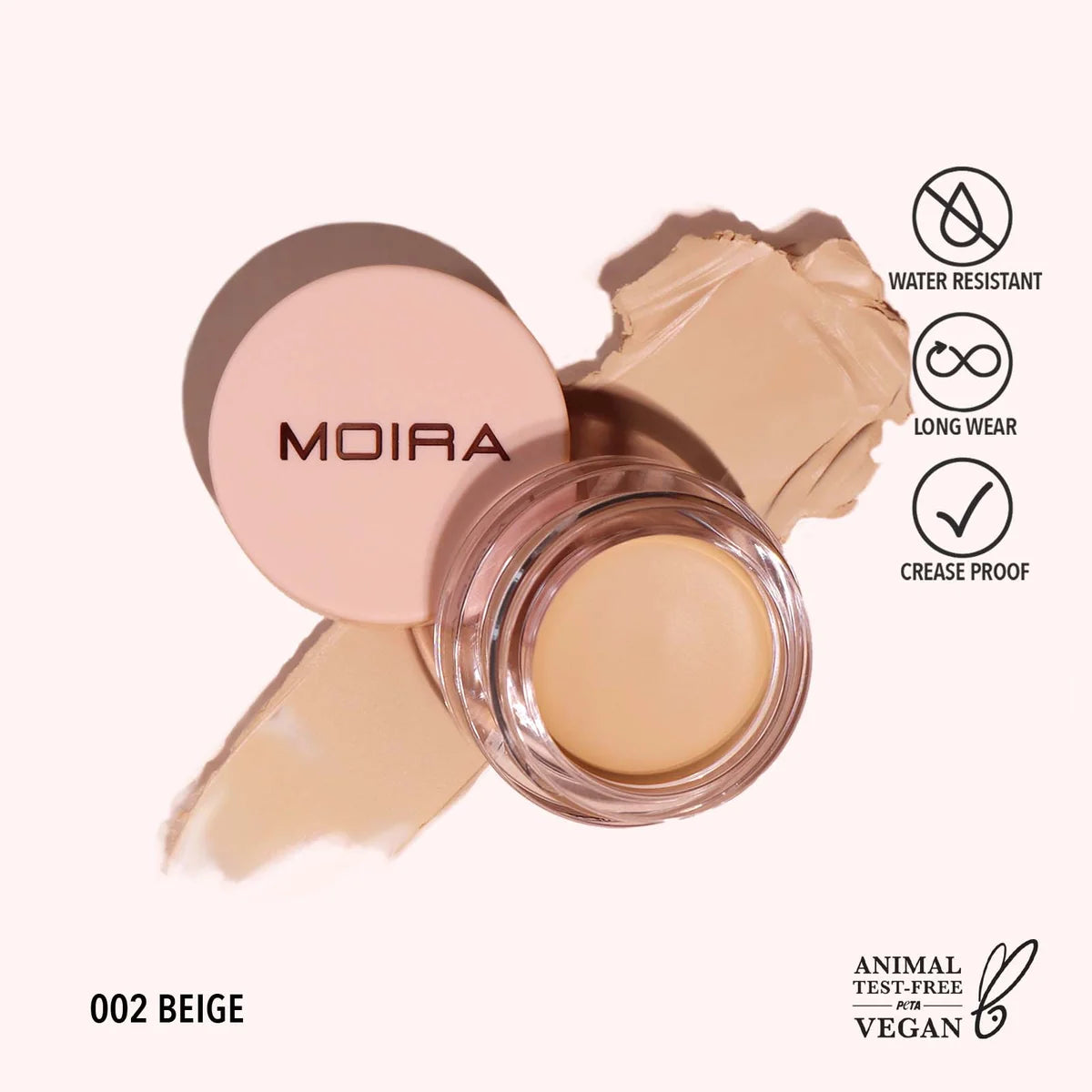 Lasting Priming Cream Shadow - 002 Beige