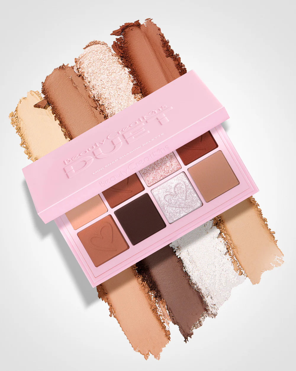 Nude Neutrals- Duet Mini Snap Palette - Paleta De Sombras 8 Tonos