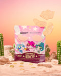 The Powerpuff Girls X Beauty Creations - Parches de Hidrogel Para Ojeras Y Labios - Western Wake-Up - Las Chicas Superpoderosas