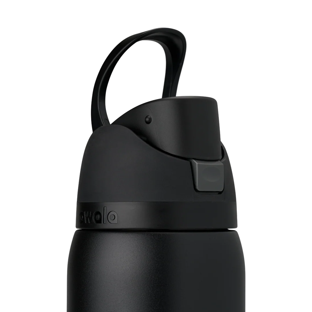Owala 32oz FreeSip Stainless Steel Water Bottle - Very Very Dark (Negro)