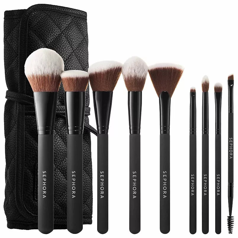 SEPHORA COLLECTION Ready to Roll Makeup Brush Set