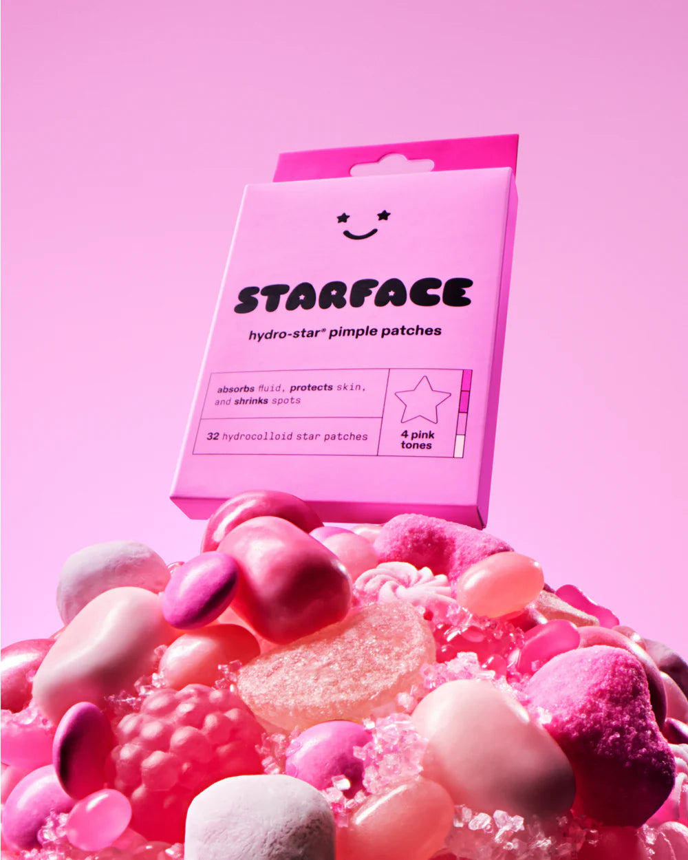 Hydro-Star Pink Pimple Patches 32 Parches