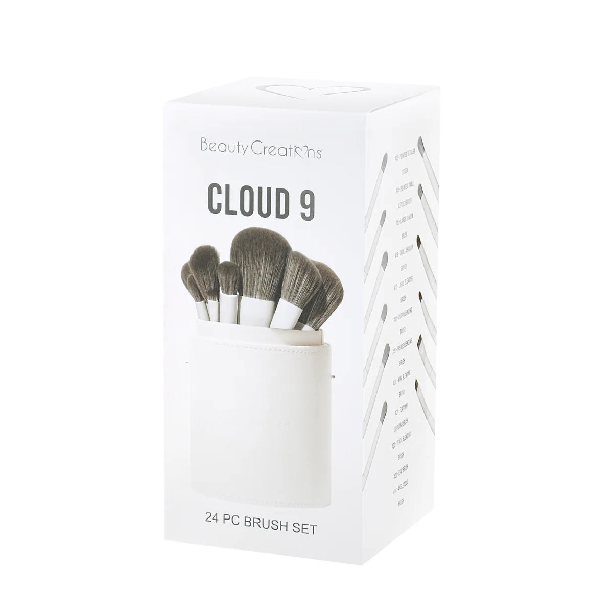 Set De Brochas 24 Piezas - Cloud 9