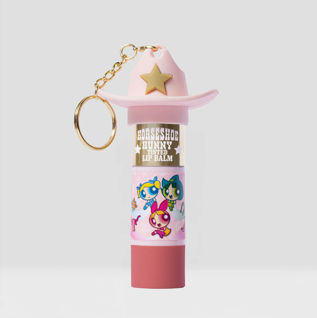 The Powerpuff Girls X Beauty Creations - Bálsamo Labial Con Color - Horseshoe Hunny- Las Chicas Superpoderosas