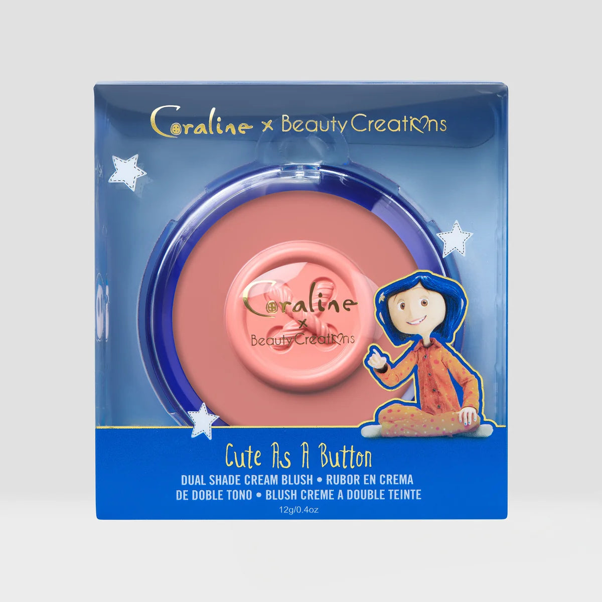 Coraline X Beauty Creations - Rubor Duo Color - Cute As A Button