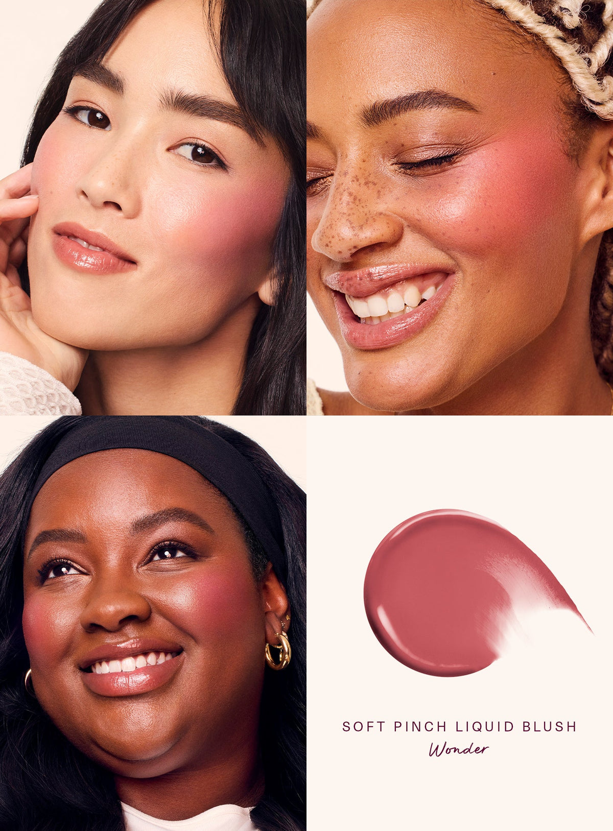 Mini Soft Pinch Liquid Blush - Wonder