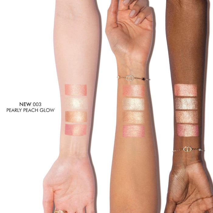 Dior Backstage Glow Face Palette - 003 Pearly Peach Glow