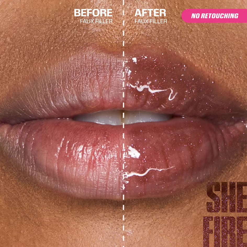 She Fire - Faux Filler Shiny Non-Sticky Lip Gloss