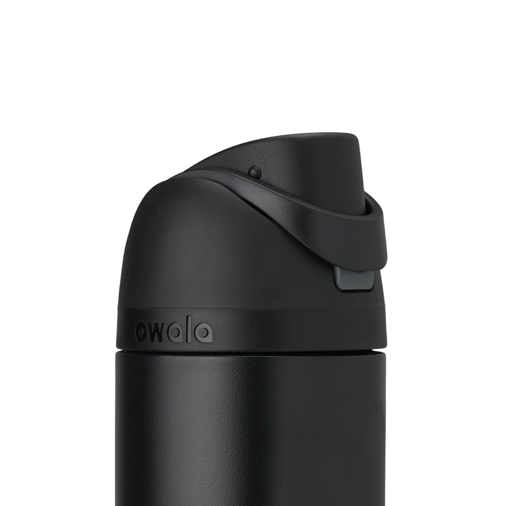 Owala 24oz (700 Ml) FreeSip Stainless Steel Water Bottle - Very Very Dark (Negro)