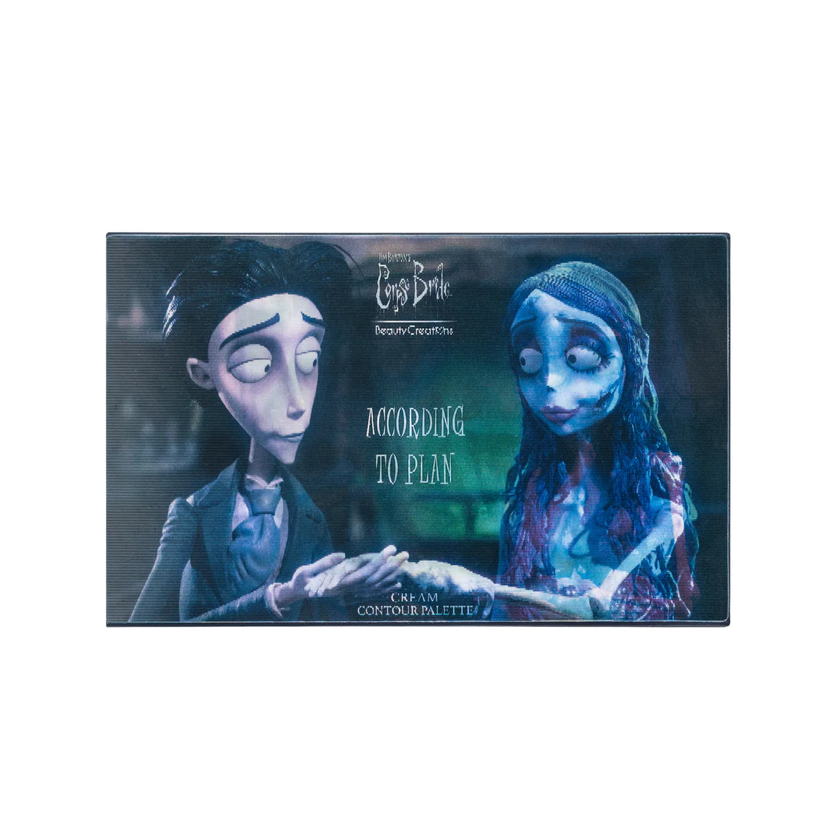 According To Plan - Paleta de contornos e iluminadores - Tim Burton's Corpse Bride x Beauty Creations