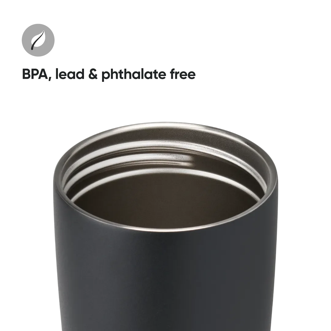 Owala 20oz SmoothSip Slider Coffee Tumbler - Black