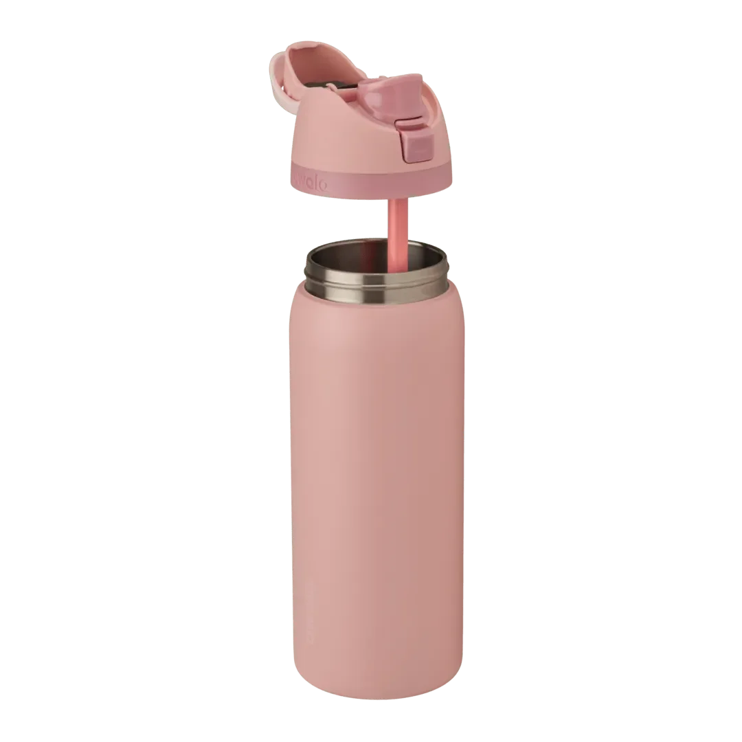 Owala 32 oz FreeSip Stainless Steel Water Bottle - Rose Quartz (Rosa)