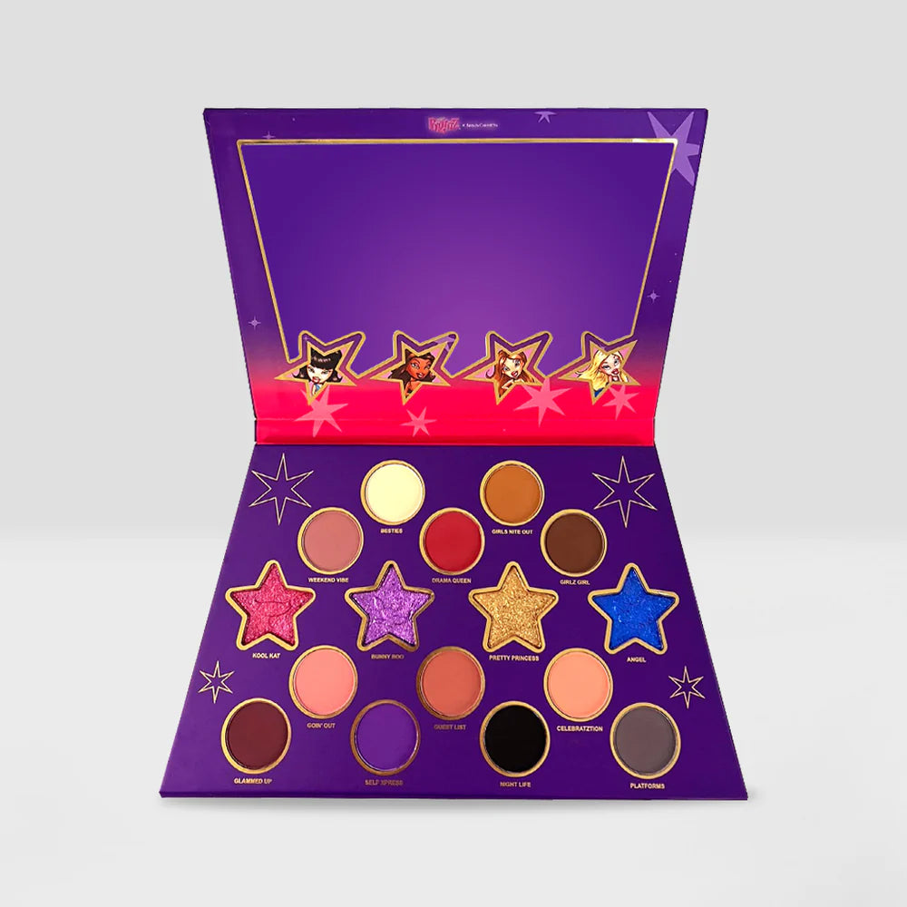 Bratz X Beauty Creations - Paleta De Sombras - Girls Nite Out