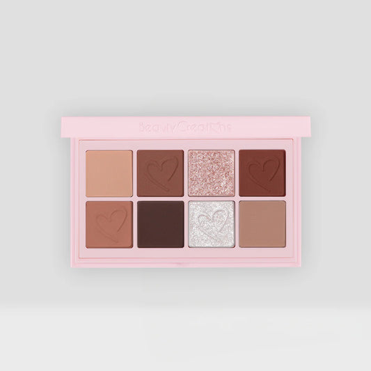 Nude Neutrals- Duet Mini Snap Palette - Paleta De Sombras 8 Tonos