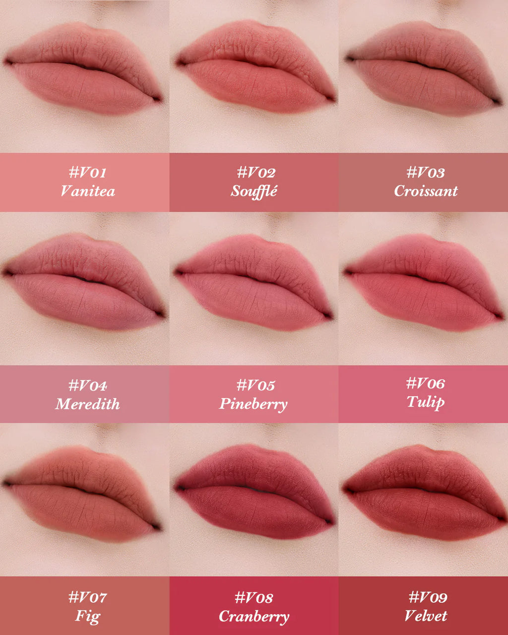 V08 Cranberry - Strawberry Cupid Cake Lip Cream