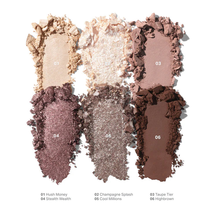 Rich Glitch - ChromaPlus Paleta de 6 Sombras