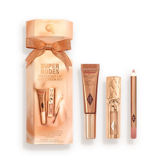 Supernudes - Lip and Cheek Trio Makeup Gift Set