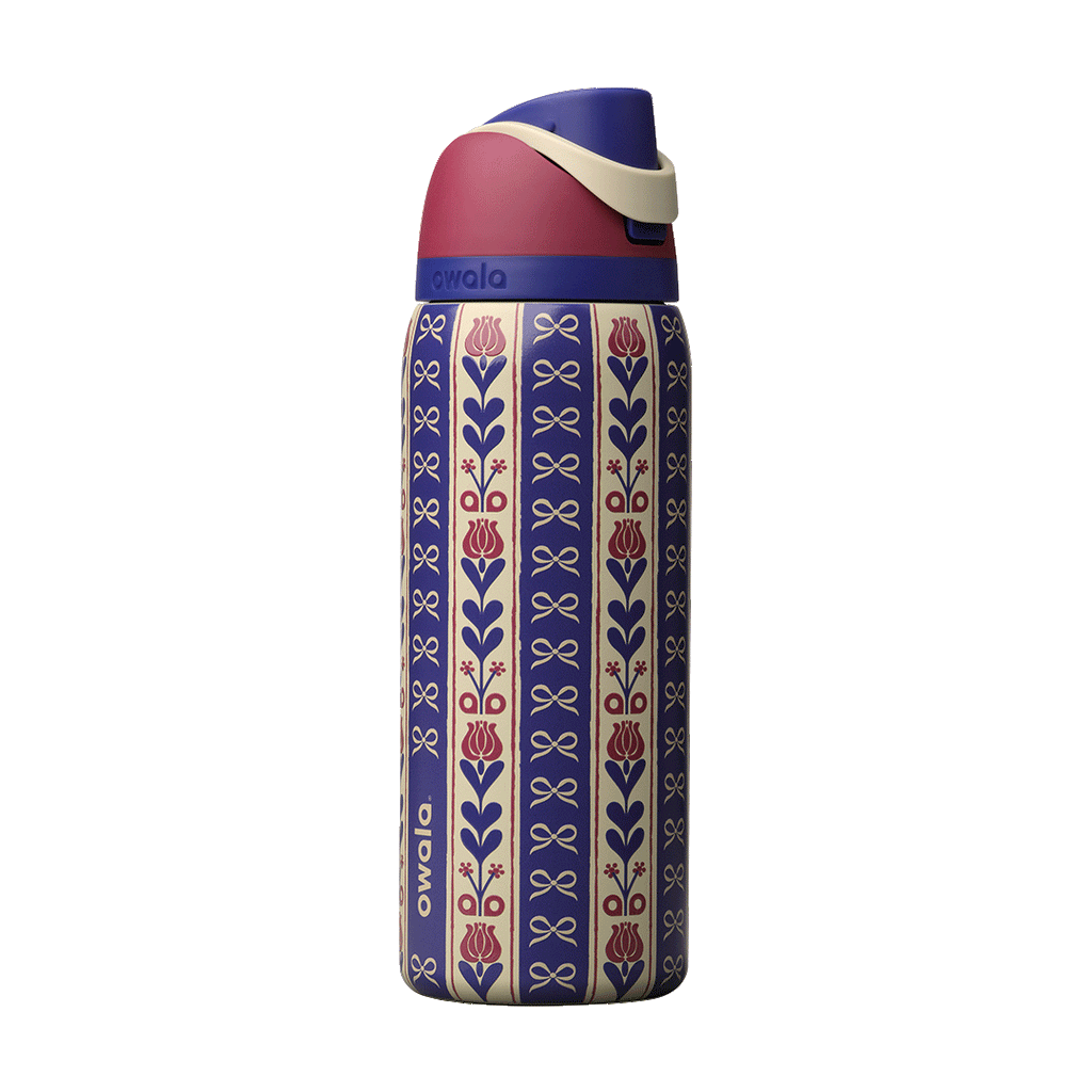 Owala 32 oz FreeSip Stainless Steel Water Bottle - Holiday Hygge