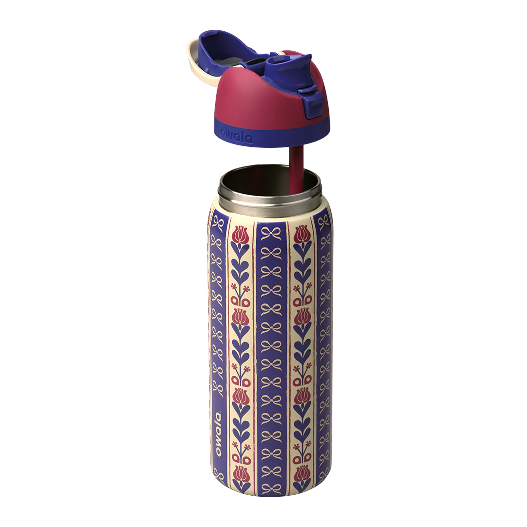 Owala 32 oz FreeSip Stainless Steel Water Bottle - Holiday Hygge