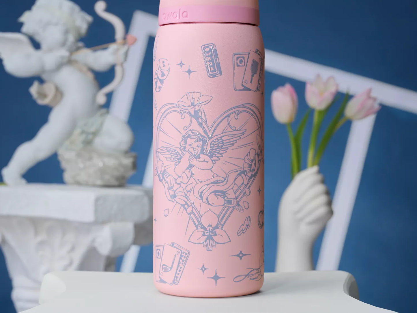Shot To The Heart - Owala DS Exclusive FreeSip 32 oz Water Bottle