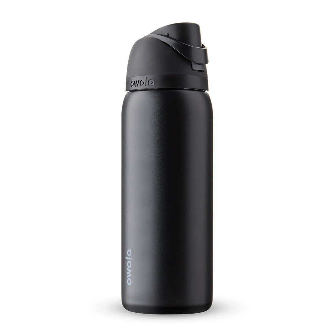 Owala 32oz FreeSip Stainless Steel Water Bottle - Very Very Dark (Negro)