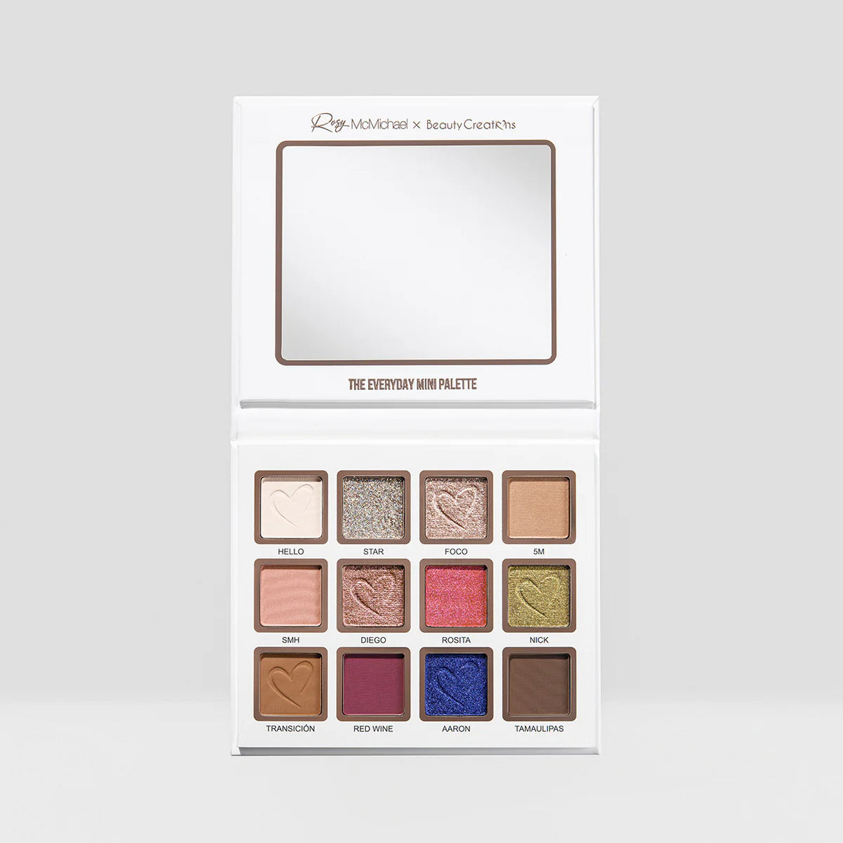 Rosy McMichael X Beauty Creations - Mini Paleta De Sombras - Rosy's Essentials Vol.1