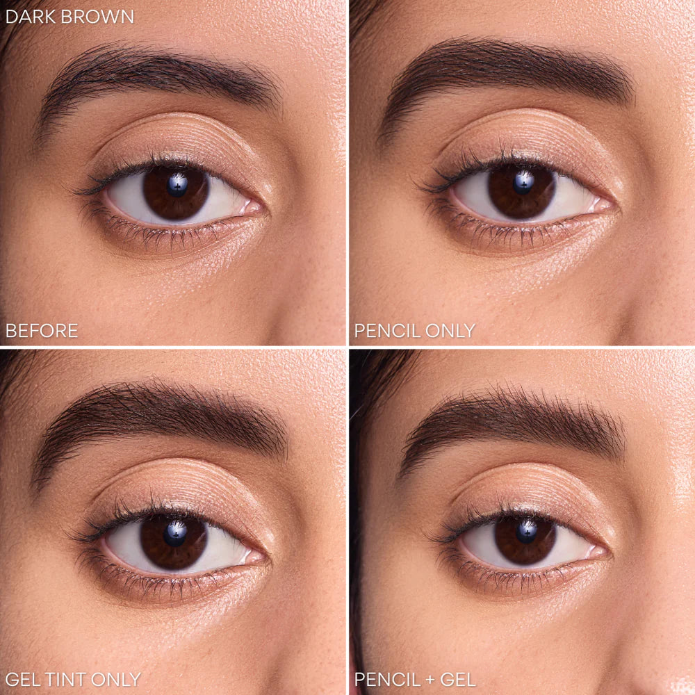 5-Dark Brown - DUET - Gel Con Color + Lápiz De Cejas
