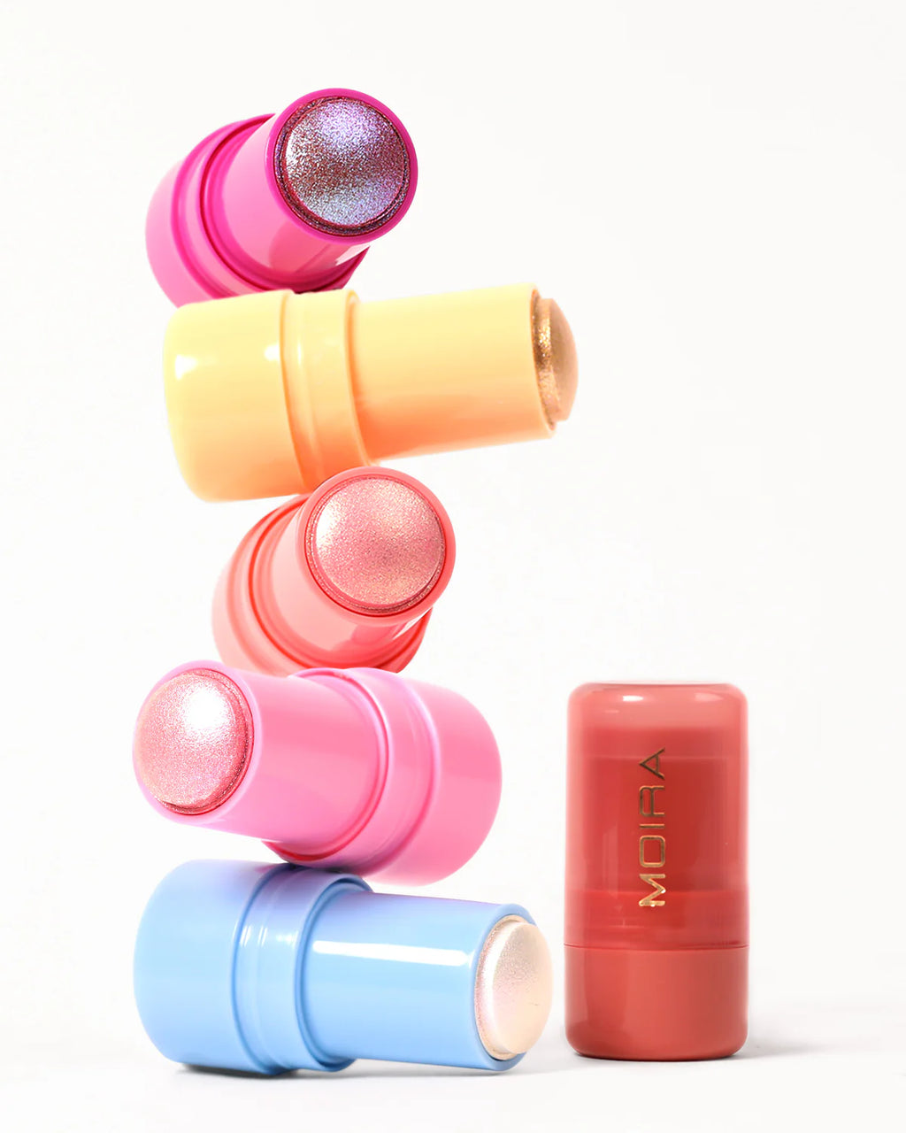 002 Rose Pop - Iluminador Icy Glow Jelly Stick - Moira