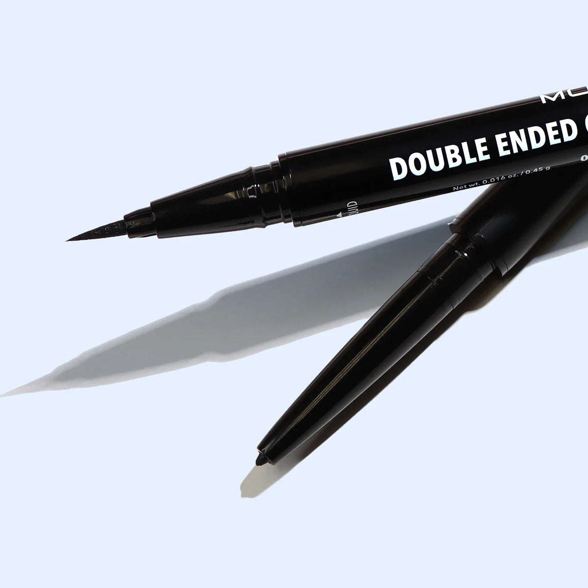 Double Ended Gel & Liquid Liner - 001 Black - Delineador negro doble