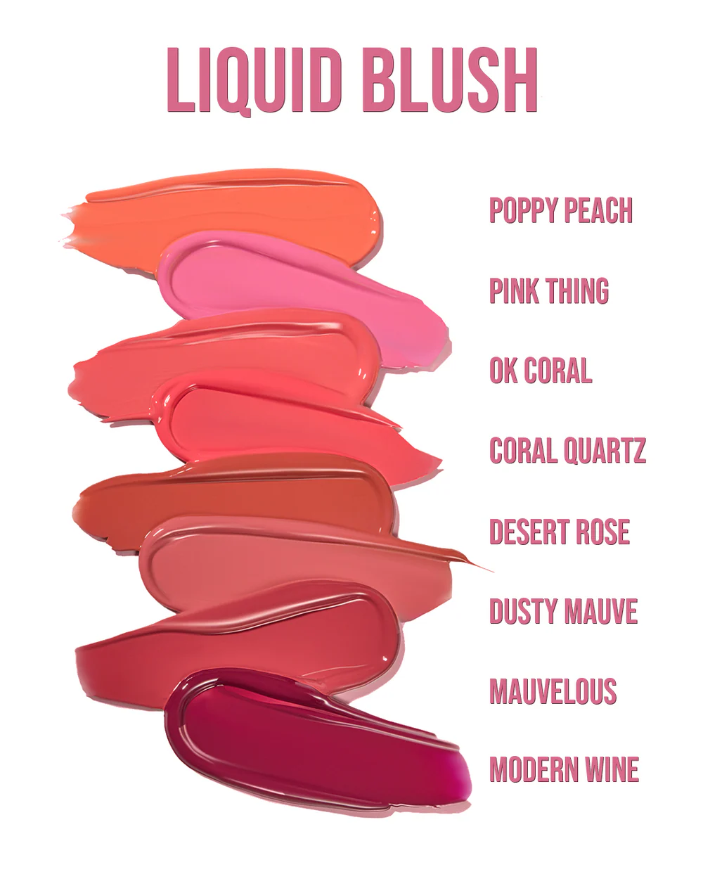 Coral Quartz - Liquid Blush - Rubor Líquido
