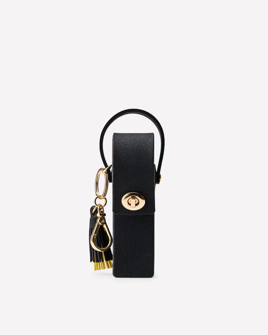 PREVENTA Black Textured Twist Lock with Tassel - PocketBac Holder