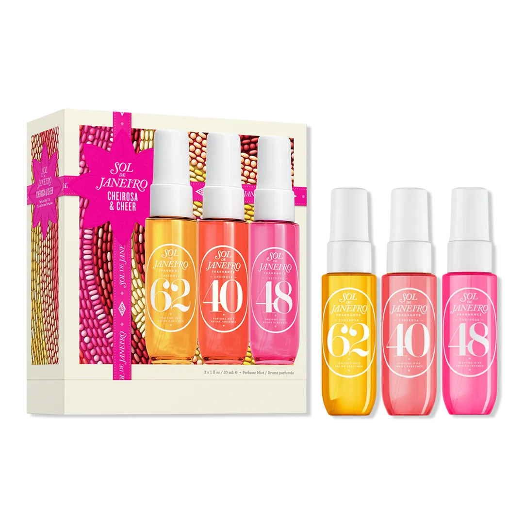 Cheirosa & Cheer Perfume Mist Trio Sampler Set