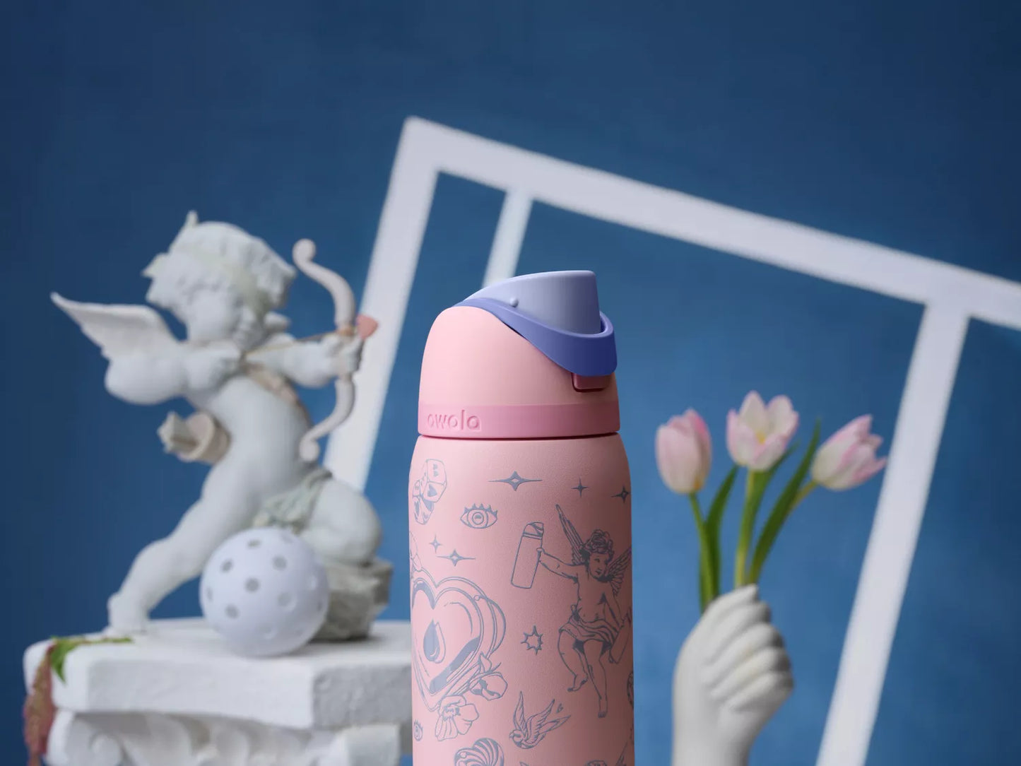 Shot To The Heart - Owala DS Exclusive FreeSip 32 oz Water Bottle