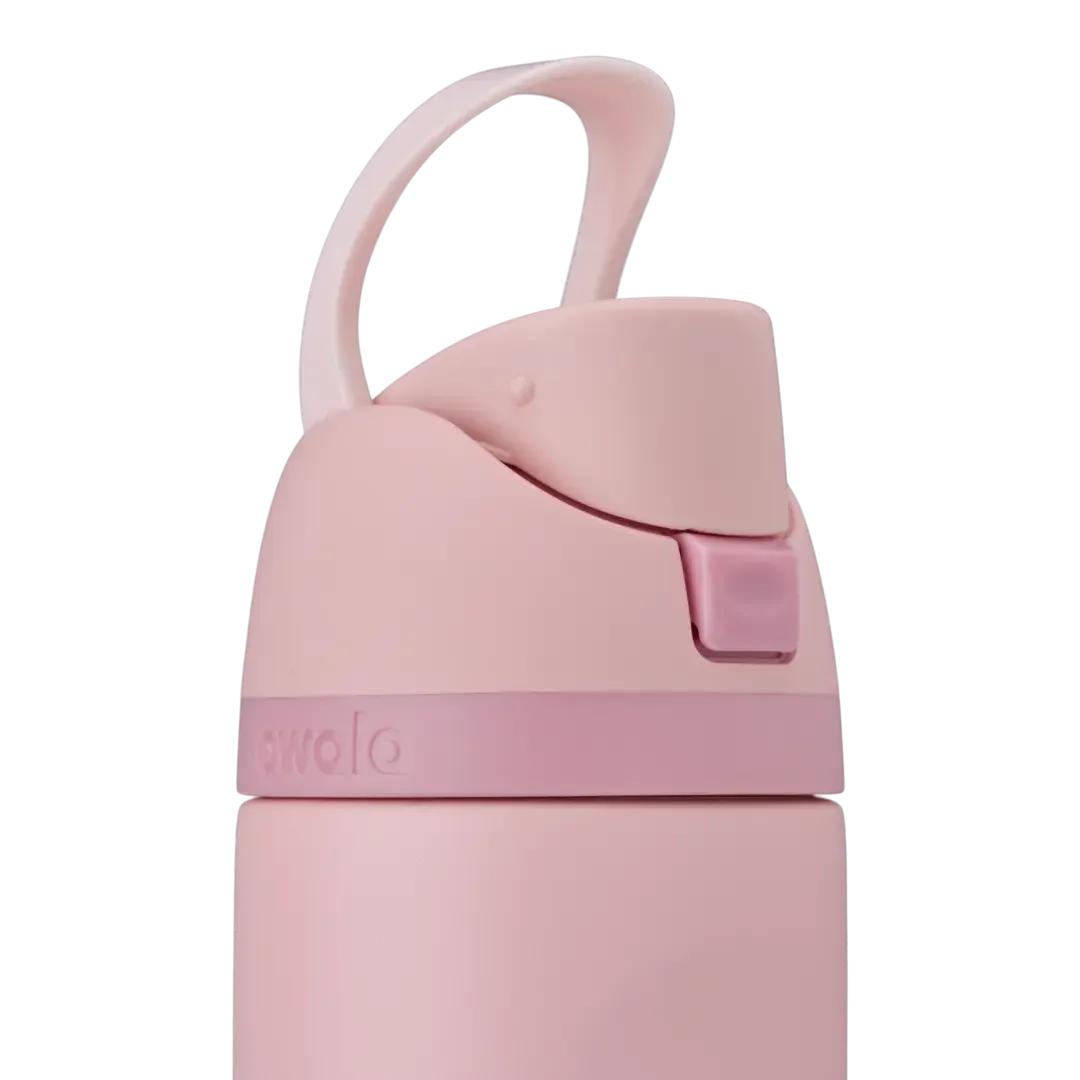Owala 24oz FreeSip Stainless Steel Water Bottle - Rose Quartz (Rosa)