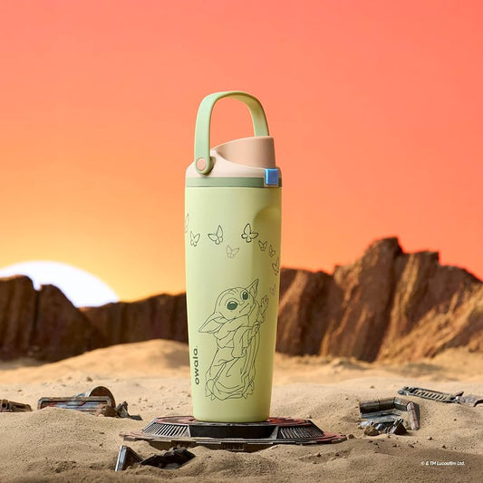 Owala Star Wars 30oz FreeSip Sway Water Bottle - Grogu