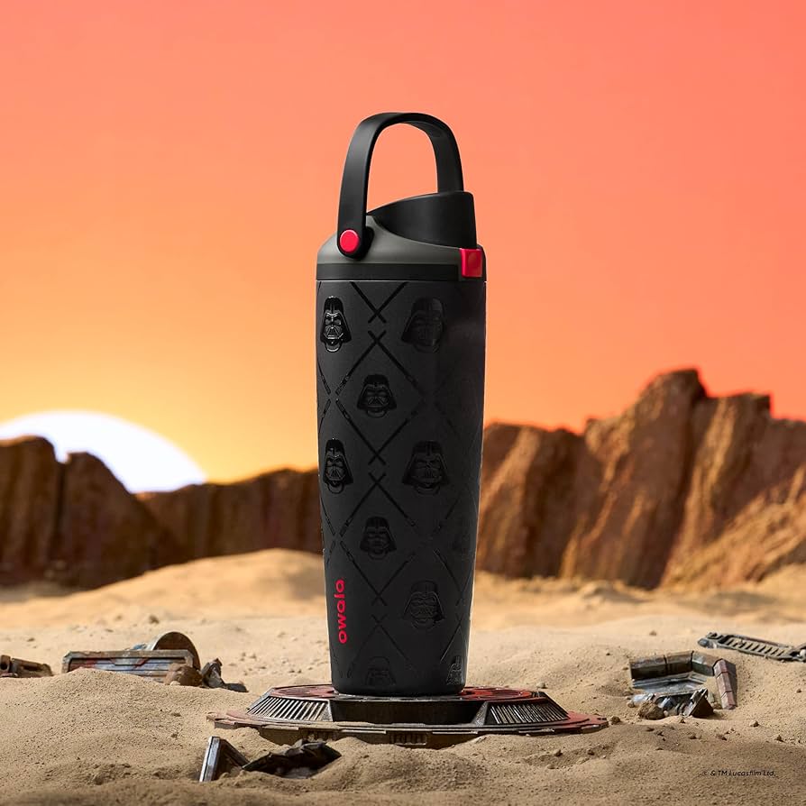 Owala Star Wars 30oz FreeSip Sway Water Bottle - Darth Vader