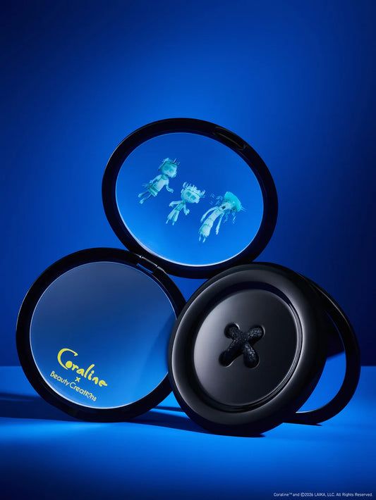 Coraline X Beauty Creations - Espejo Compacto -Button Eyes