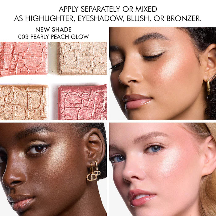 Dior Backstage Glow Face Palette - 003 Pearly Peach Glow