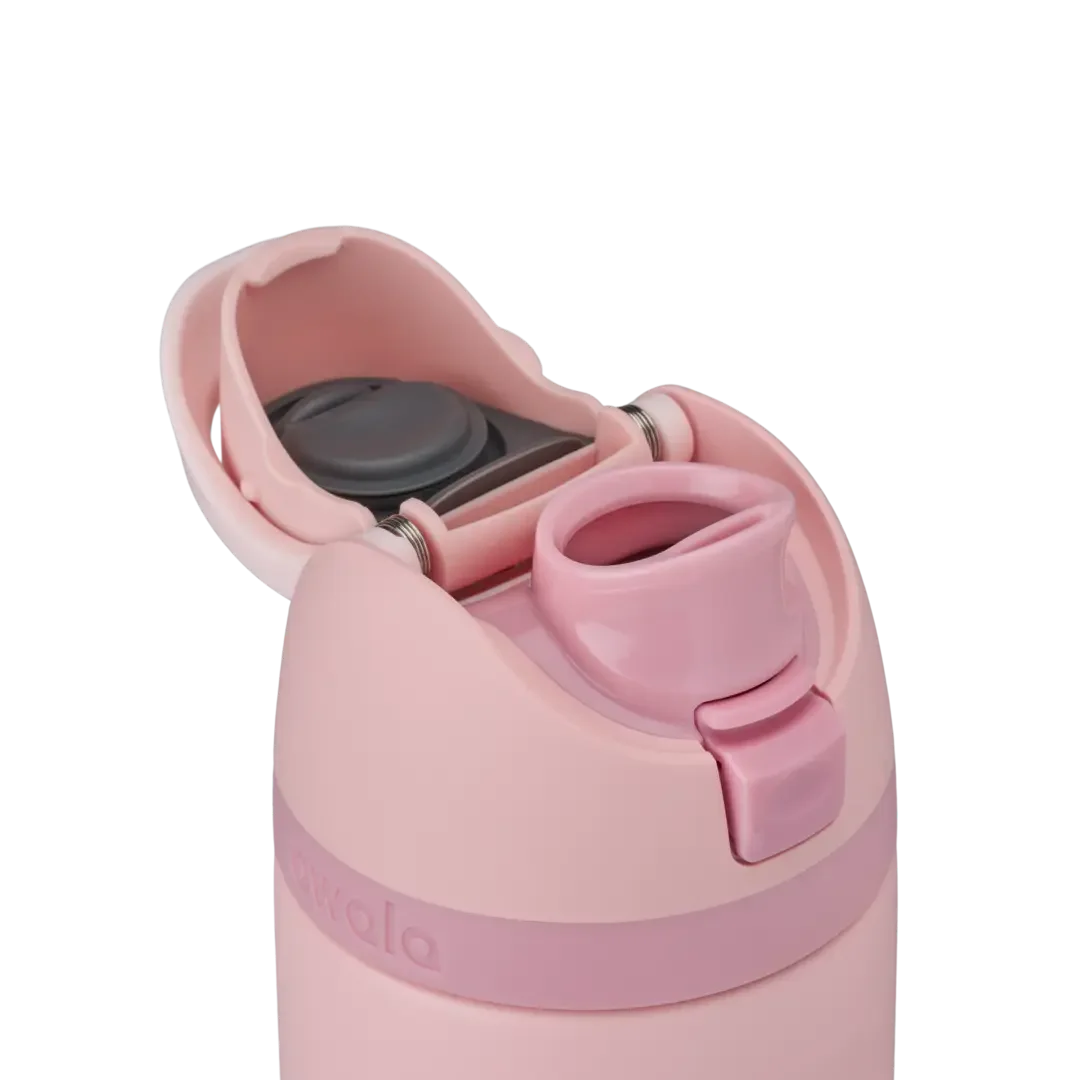 Owala 24oz FreeSip Stainless Steel Water Bottle - Rose Quartz (Rosa)