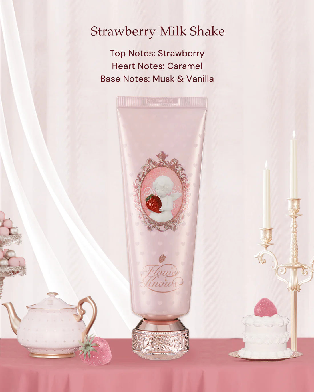 Strawberry Milk Shake - Strawberry Cupid Scented Hand Cream