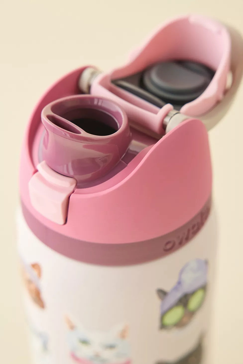 Owala UO Exclusive Cat Collage FreeSip 32 oz Water Bottle
